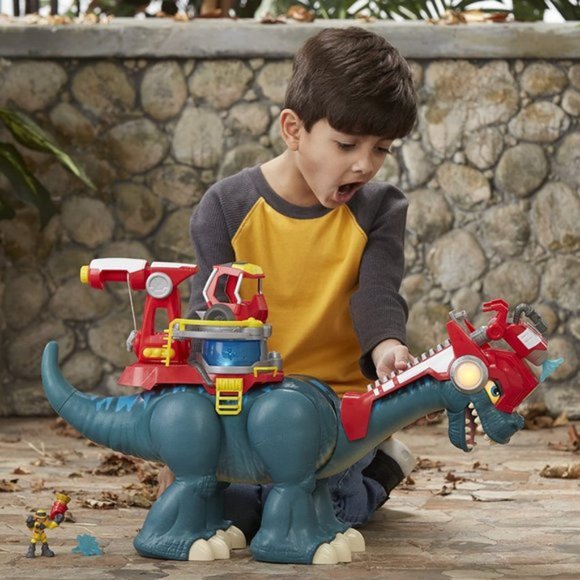 Blazeasaurus🦕 & Sparks McKenzie Playset + Troopersaurus & Bobby🦕BUNDLE SET🆕 - Picture 11 of 15
